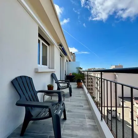 Διαμέρισμα Le Pam's, De Standing Pour 4 Prs, Terrasse Et Parking Αντίμπ